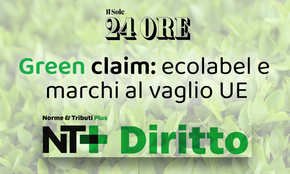 etichette ecologiche e green claim strumenti di marketing tra trasparenza e inganno